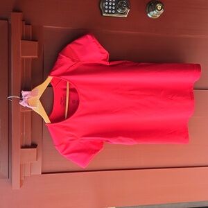 Bright Red Patagonia T shirt